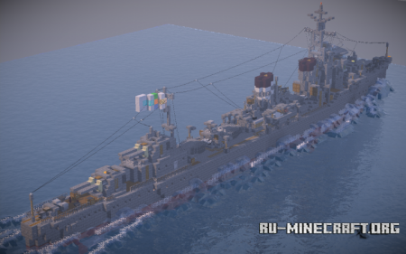  Fubuki-Class Destroyer "Fubuki"  Minecraft