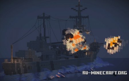  Fubuki-Class Destroyer "Fubuki"  Minecraft