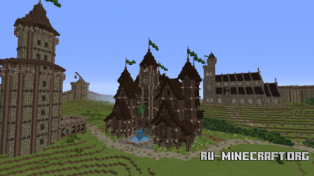  Town Hall Medival  Minecraft