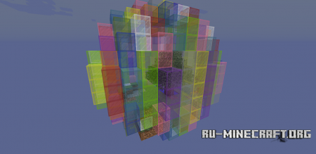  Rainbow Spheres  Minecraft