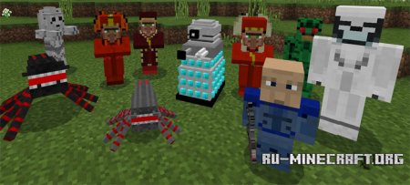  Doctor Who Mobs  Minecraft PE 1.5