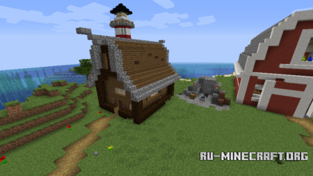  Small Farmer Island  Minecraft