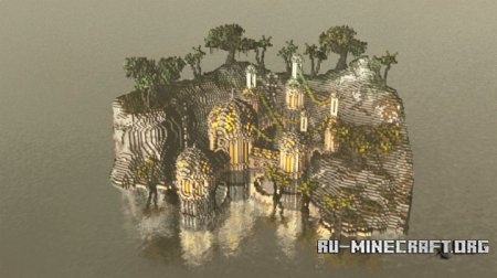  Fantasy Palace Island  Minecraft