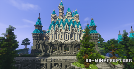  Disney Castle  Minecraft