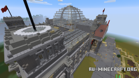  Fall Of The Reichstag, Berlin 1945  Minecraft