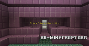  Sit in a Cube and Do Nothing  Minecraft