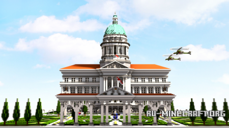  The Singapore Old Supreme Court  Minecraft
