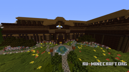 Скачать The Wooden Mansion для Minecraft