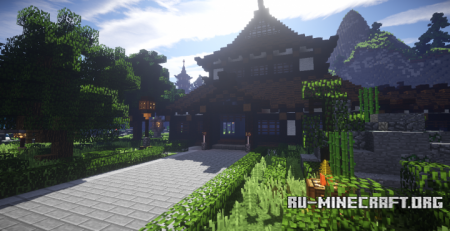 Скачать Dojo-Japanese Gardens для Minecraft