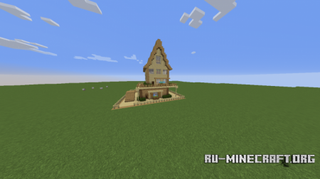  Large Wooden House  Minecraft
