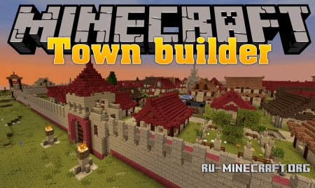  Town Builder  Minecraft 1.12.2