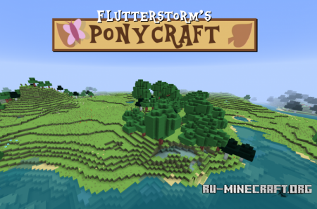  Flutterstorms PonyCraft [128x]  Minecraft 1.13