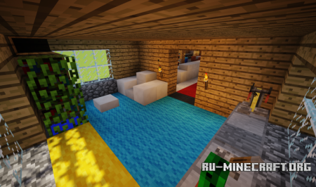  Cabin Manison  Minecraft