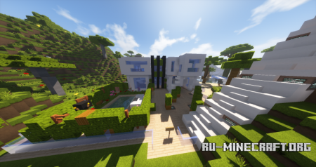  Modern Beach Villa  Minecraft