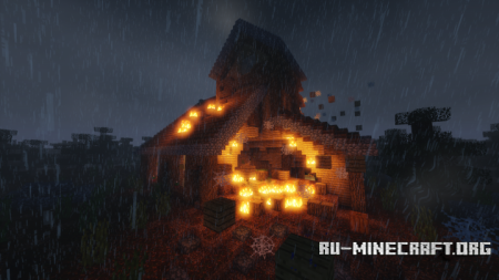  Halloween Cottage  Minecraft