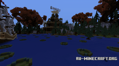  Actalia - Megabuild By Smaqi  Minecraft