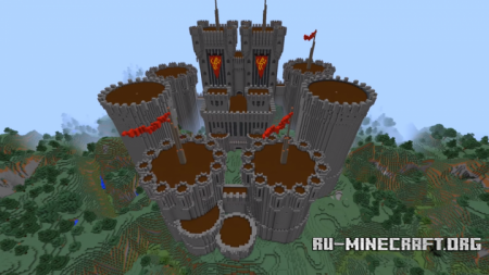  Castle Tower  Minecraft