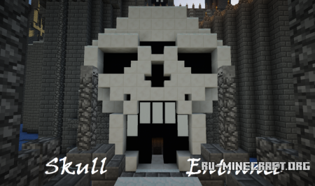  Skull Entrance  Minecraft
