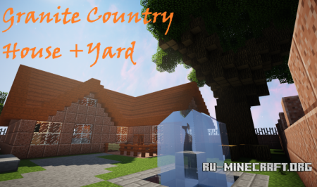  Granite Country House  Minecraft