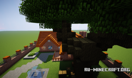  Granite Country House  Minecraft