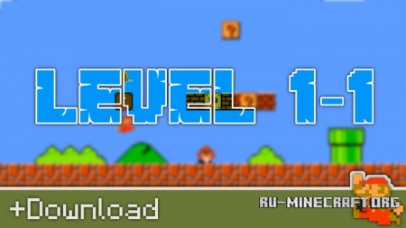  Super Mario Bros. Level 1-1  Minecraft