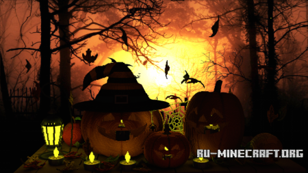 Halloween "Autumn still life"  Minecraft