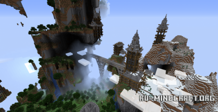  Old Temples in the Mountains  Minecraft
