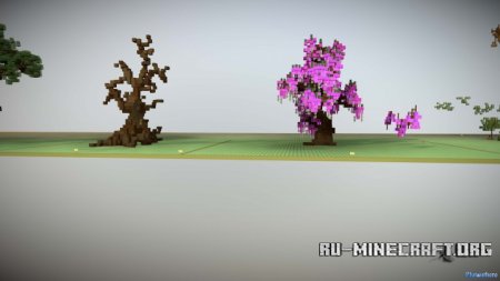  Stream Trees & Plants  Minecraft