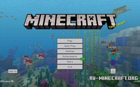 Скачать Organized Options для Minecraft PE 1.4