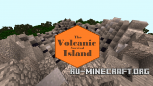  Volcanic Island Survival  Minecraft