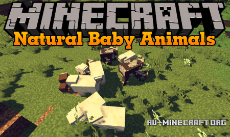  Natural Baby Animals  Minecraft 1.12.2
