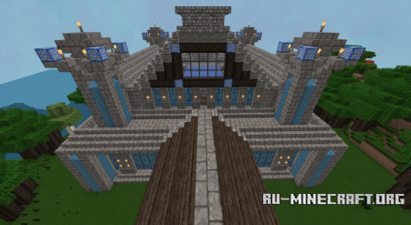  Oak Island Fort  Minecraft