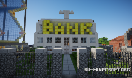  Downtown Bank  Minecraft