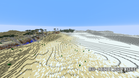  1000x1000 Terrain - Colliding Biomes  Minecraft