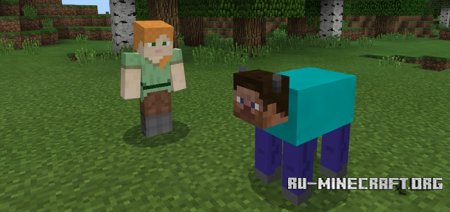  Steve Cow  Minecraft PE 1.8