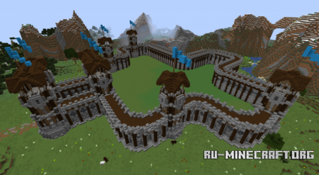  Modular City Walls  Minecraft