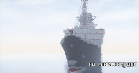  [French Ocean Liner] SS. Versailles  Minecraft