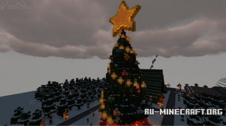  Find the Button: Santa's Village  Minecraft