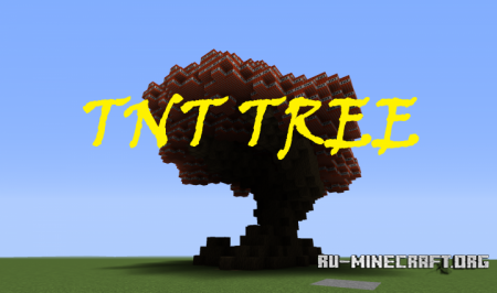  Large TNT Tree  Minecraft