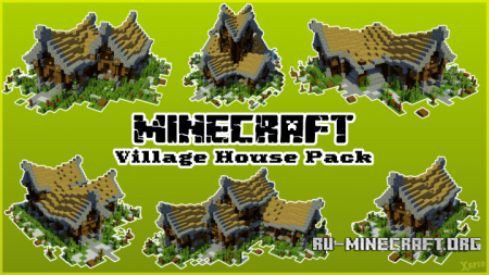  Village House Pack  Minecraft