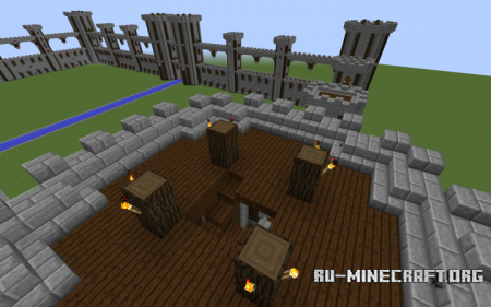  Castle Walls  Minecraft