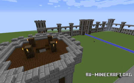  Castle Walls  Minecraft