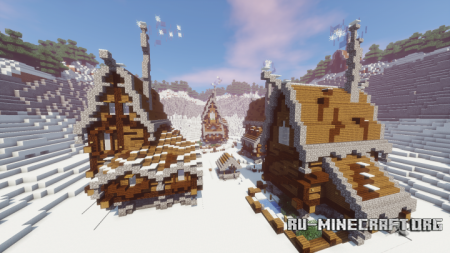  Winty Village by Jakubb  Minecraft