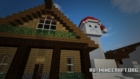  Santa's Christmas Village  Minecraft