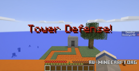  Tower Defense - A game made by Gossy1d  Minecraft