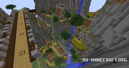  Medieval Mountain Village  Minecraft