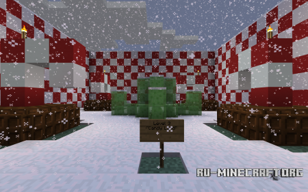  A Winter Find the Button  Minecraft