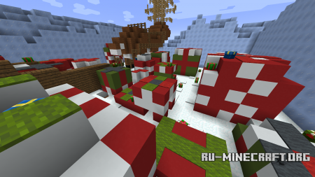  Hide the Button: Candy Cane Edition  Minecraft