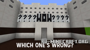  Which One's Wrong  Minecraft
