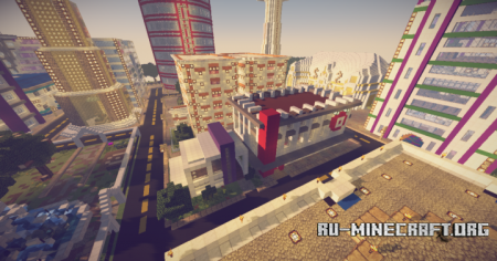 Los Diablos - Modern City  Minecraft 
